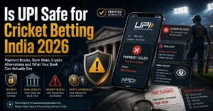is UPI safe for cricket betting